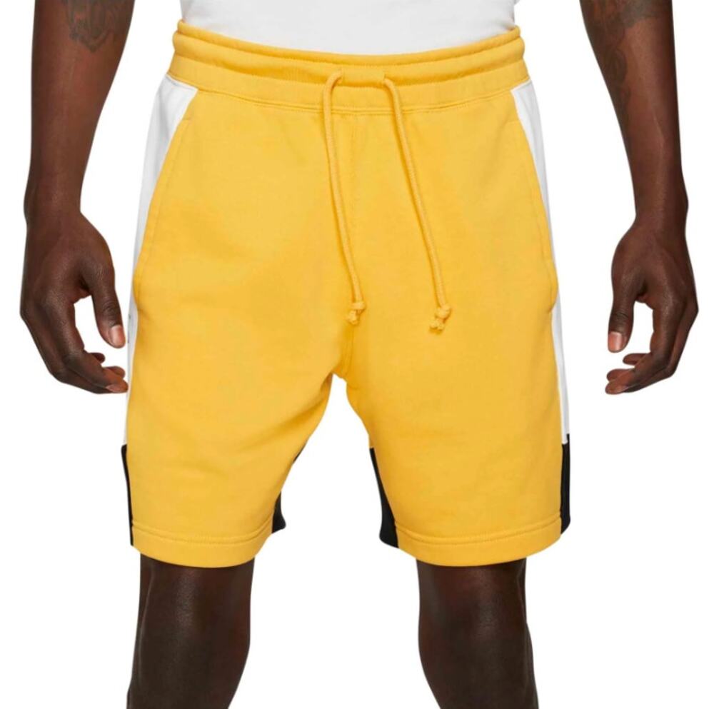 Jordan Jumpman Men's Fleece Shorts Tour Yellow Sz Small